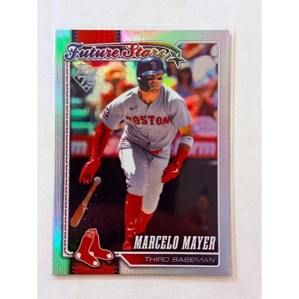 2026 Topps Series 1 Foilboard #269 Marcelo Mayer Future Stars Red Sox